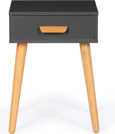 Table de chevet ou table basse ModernHome grise