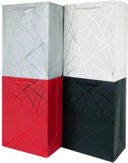 Cadeautas 32 × 26 × 12 cm – mix van motieven