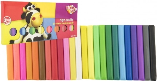 Kiddy Clay Modeling Clay 500g – 24 Colors