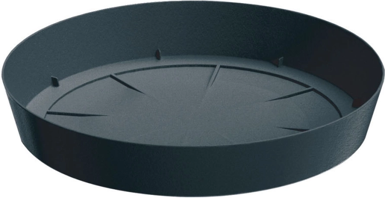 LOFLY Plant Pot Saucer 15.5 cm, Anthracite