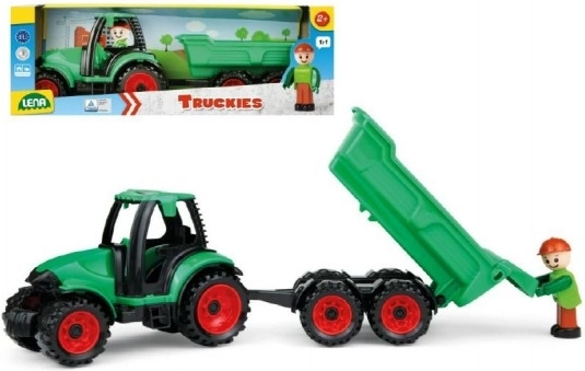 Lena Truckies tractor met aanhanger