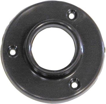 Brown plastic cabinet rosette (50 pcs)