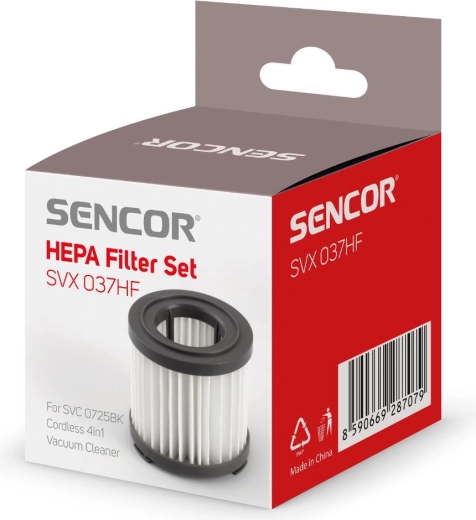 Kit de filtres HEPA Sencor pour aspirateurs SVC 0725BK et série SVC 87xx