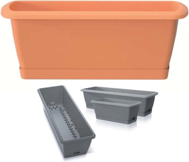 Jardinière avec système d’arrosage automatique Respana Easycare 39,7 cm – terre cuite