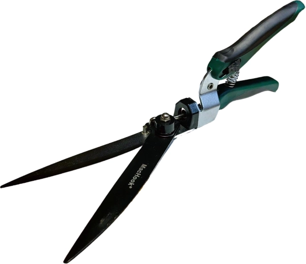 Ciseaux à gazon pivotants 35 cm avec lame en acier inoxydable