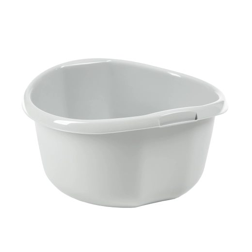 Kunststof kom 15 l lichtgrijs LAMELA