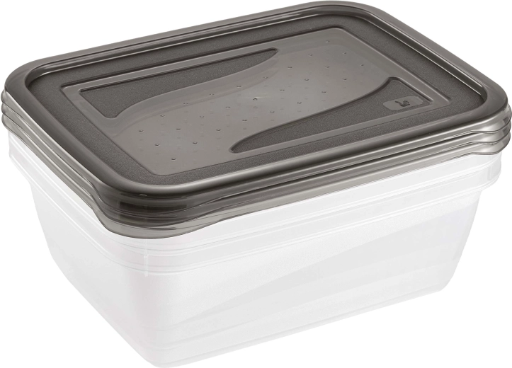 Boîte alimentaire Keeeper Fresh & Freeze 1,25 l, 3 pièces