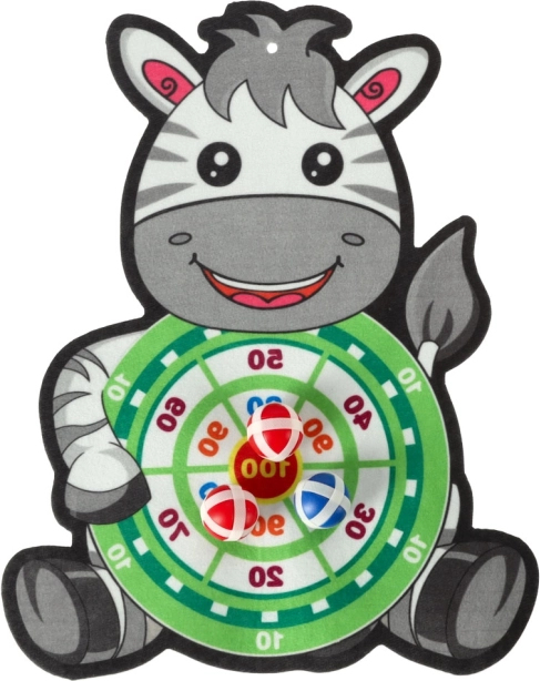 Veilig Dartsbord met Klittenband in de Vorm van een Dier