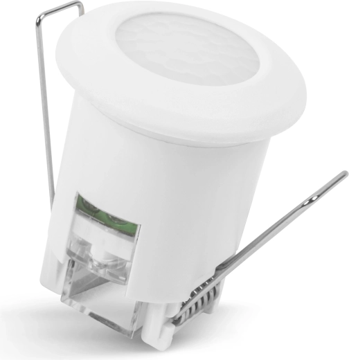 Inbouwbewegingssensor 360° wit