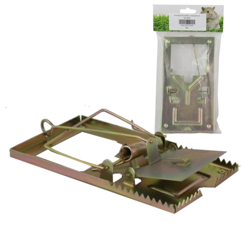 Piège en métal pour souris et rats 17,5 × 9 cm