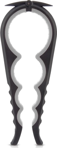 Ouvre-bocal universel 4-en-1 avec prise en caoutchouc