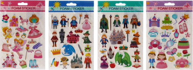 Autocollants Royaume 14 × 25 cm