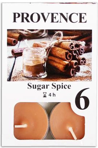 Teelichter Süße Gewürze, 6 Stk.