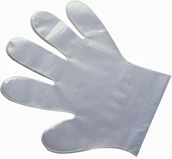 Disposable Clear Plastic Gloves TORO, 50 pcs