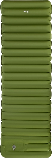 Touring inflatable sleeping pad with integrated pump NILS Camp NC4402 green