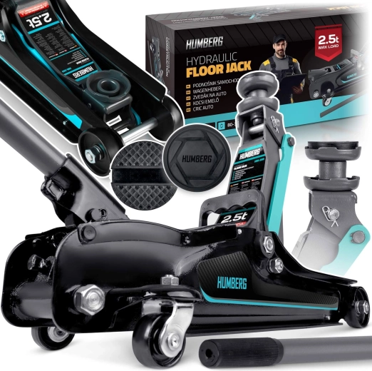 HUMBERG 2.5 t Low-Profile Hydraulic Trolley Jack