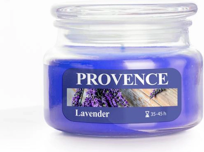 Geurkaars in glas Provence lavendel 45 uur