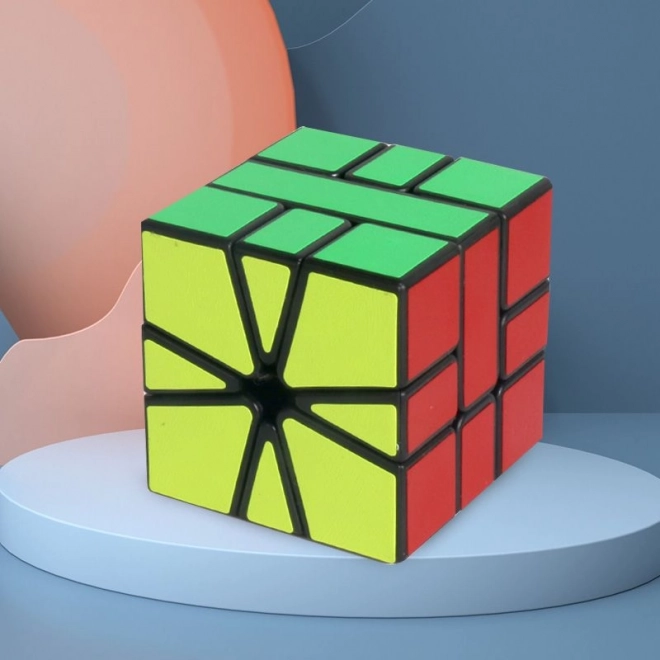 Modern puzzle, logic cube, Cube - Square-1, type III