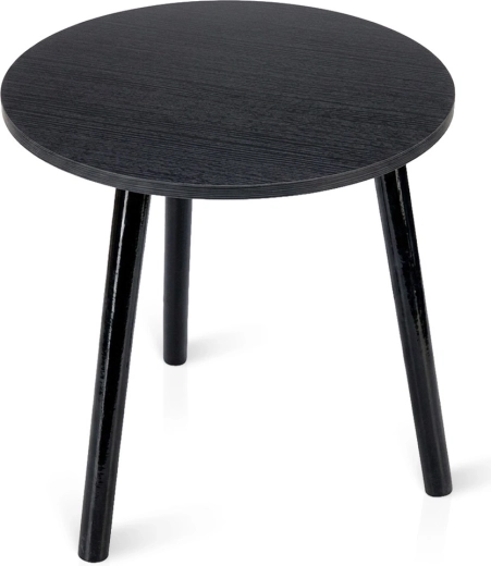 Table basse ronde noire Trends4You 40 × 40 × 41 cm