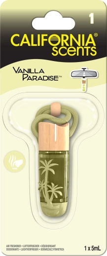 California Scents VanParadise – parfum pour voiture et intérieur, 24 pcs