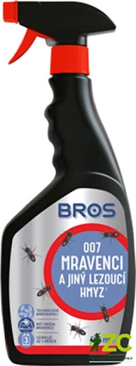 Spray tegen mieren en kruipend ongedierte 500 ml BROS
