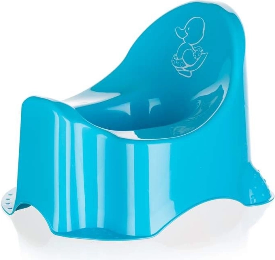 Pot de nuit pour enfant Caneton bleu