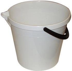 Seau avec mesure et bec verseur 7 l, assortiment de couleurs