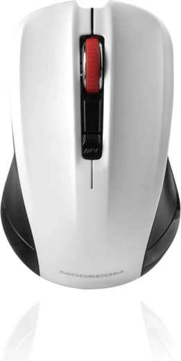 MODECOM MC-WM9.1 Wireless Optical Mouse, Black–White