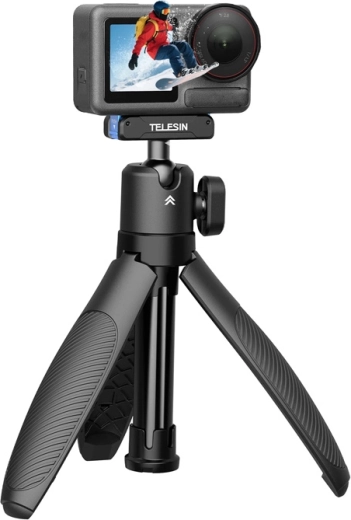 Telesin snelkoppelende selfiestick met statief voor DJI Osmo Action