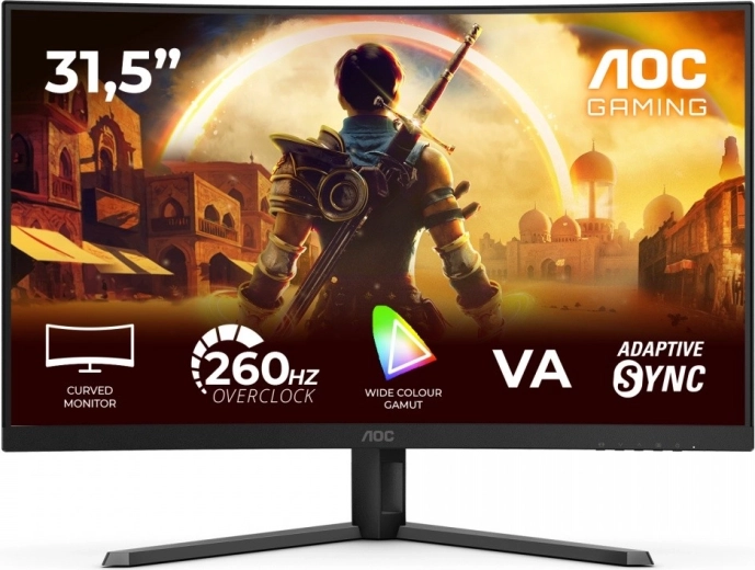 Curved Gaming Monitor 31.5" AOC C32G42ZE VA 240 Hz