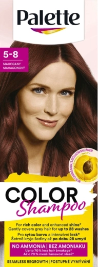 Palette Color Shampoo 5-8 mahonie, 50 ml