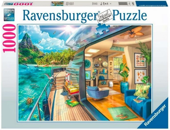 Puzzel 1000 stukjes – Tropische cruise RAVENSBURGER