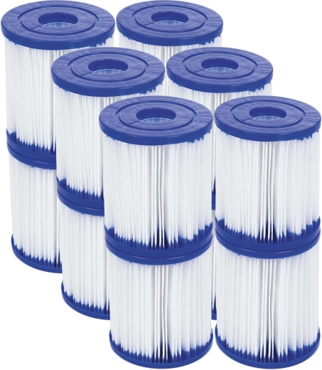 Set of Type I Pool Filter Cartridges (12 pcs) for BESTWAY Filtration Pump