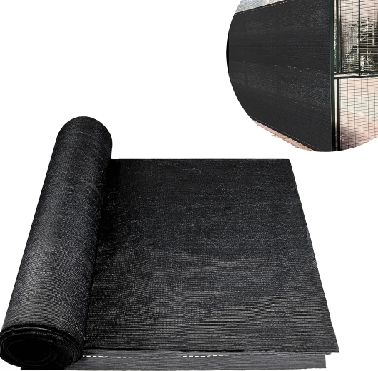 Privacy fence fabric 1.5 × 25 m, 180 g/m², 95% shading, UV, incl. 50 cable ties