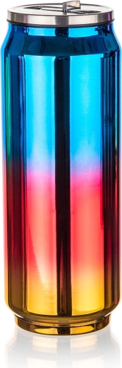 Thermos canette 0,43 l bleu irisé BE COOL