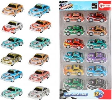 Set of mini racing cars - 12 pcs