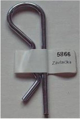 Goupille élastique en J 3,0 galvanisée