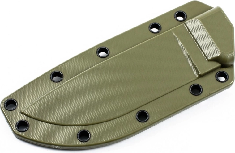 ESEE plastic sheath for Model 4 knife, olive green