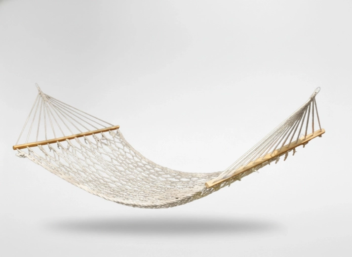 Hanging Cord Hammock 200 × 80 cm, Beige