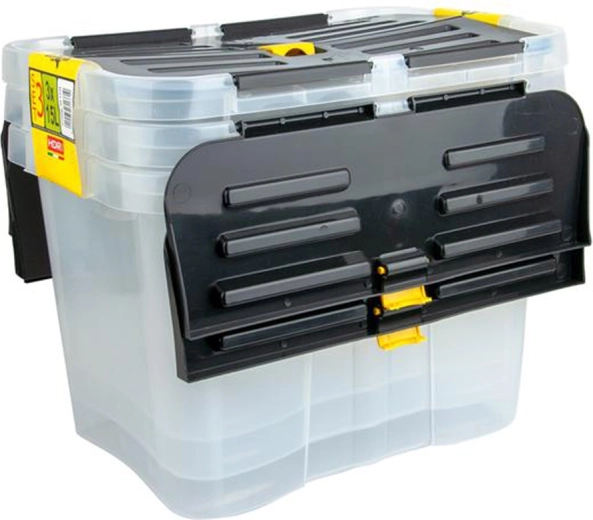 Set of 3 Dragon storage boxes 15 l