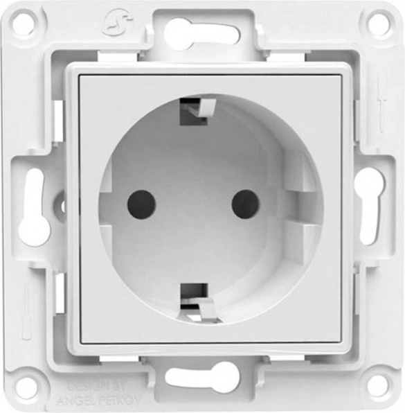SHELLY Wall Socket – White