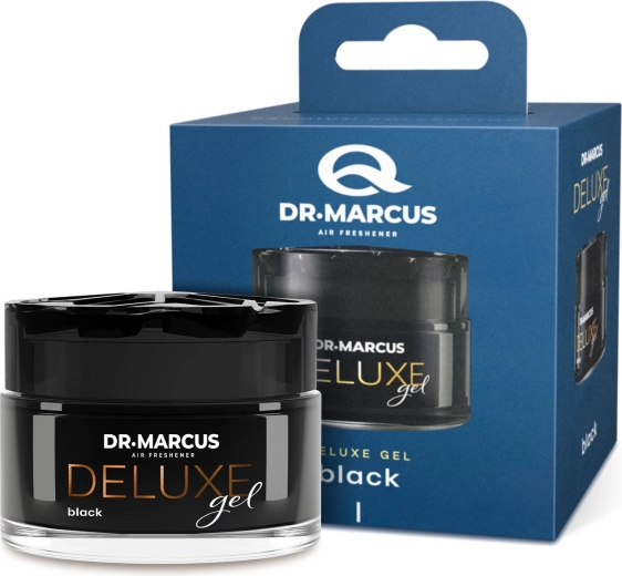 Dr. Marcus Senso Deluxe Black luchtverfrisser voor in de auto