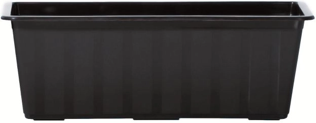 Jardinière de balcon en plastique 50 cm anthracite