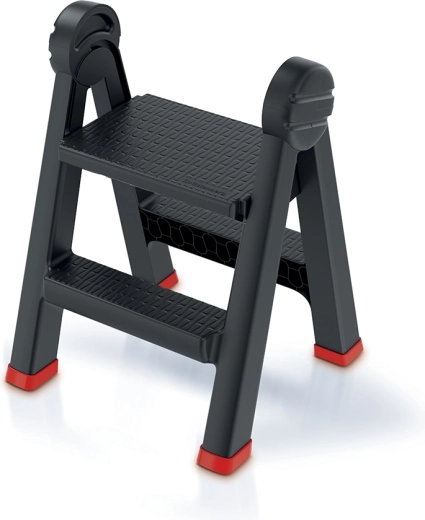 Titan Ladder opstapje dubbelzijdig 2x2 treden, inklapbaar, 150 kg