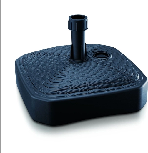 Parasolvoet vierkant 39 × 39 cm antraciet UMBRELLA