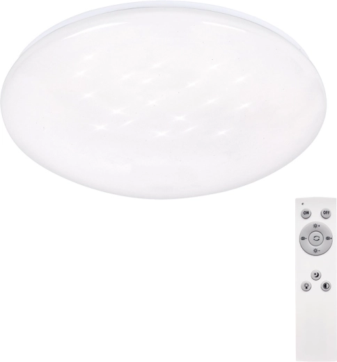 Solight LED plafondlamp Star rond 24 W met afstandsbediening 37 cm