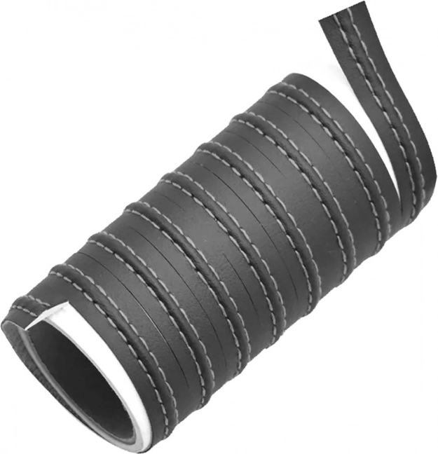 Da105a decoratieve tape 2 m zwart/zilver