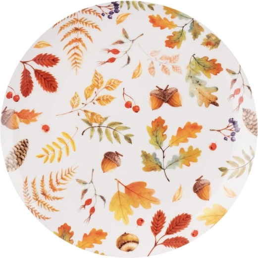 Porseleinen dessertbord herfst 21 cm
