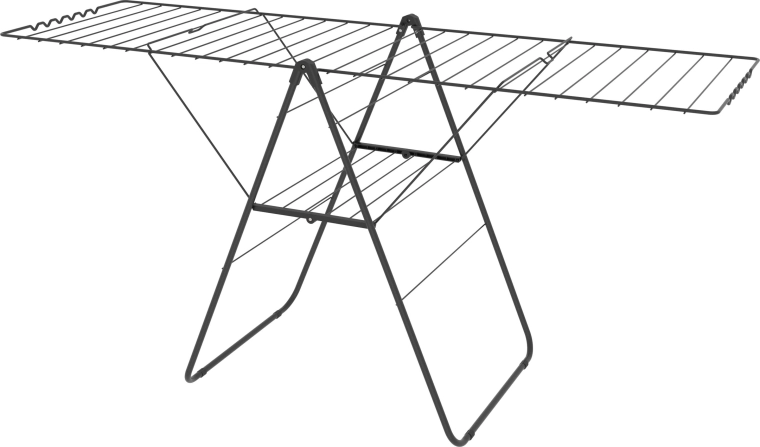 Folding clothes dryer 25 m, black