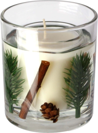 Christmas scented glass candle Pine needles 206 g